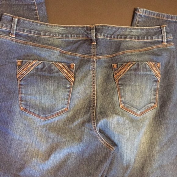 Crop, slimming, dark blue, 14 - Picture 2 of 5